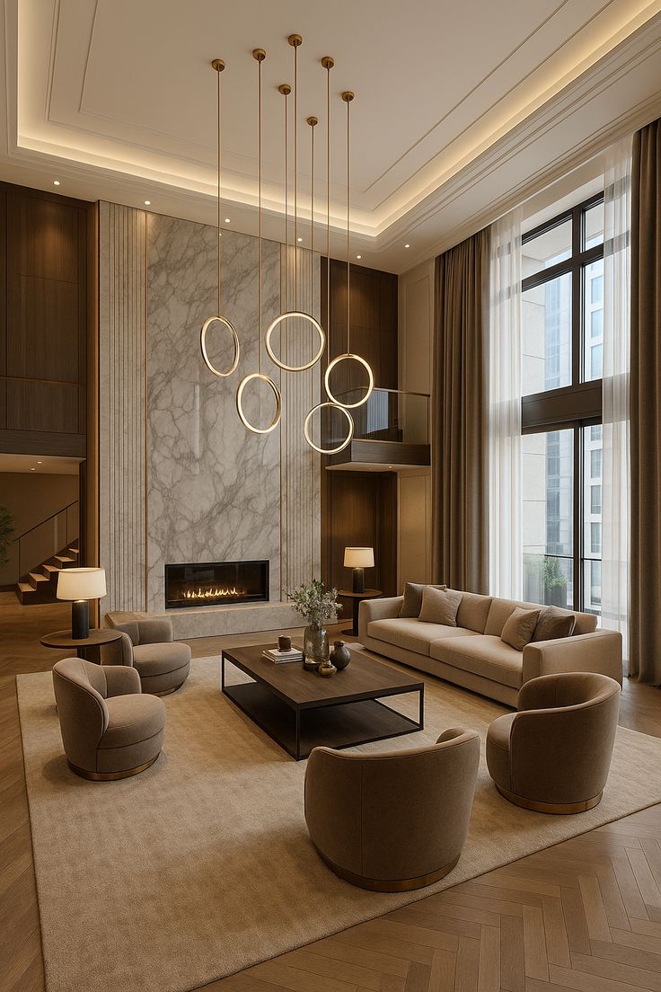 ✨ ۸ اصل طلایی خلق فضاهای مدرن و مجلل در خانه‌های شخصی