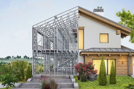 ساخت ویلا با سازه ال اس اف چقدر زمان می‌برد؟