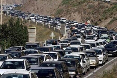 ترافیک سنگین در تمامی محورهای شمالی کشور