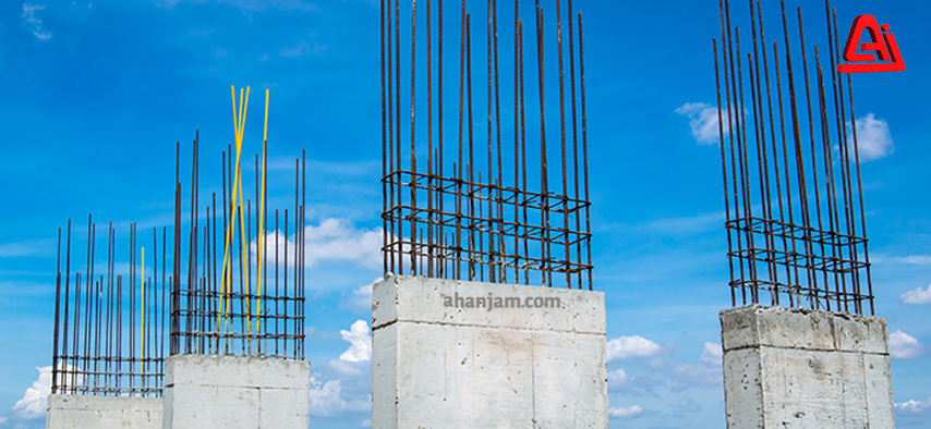 محاسبه تعداد میلگرد ستون