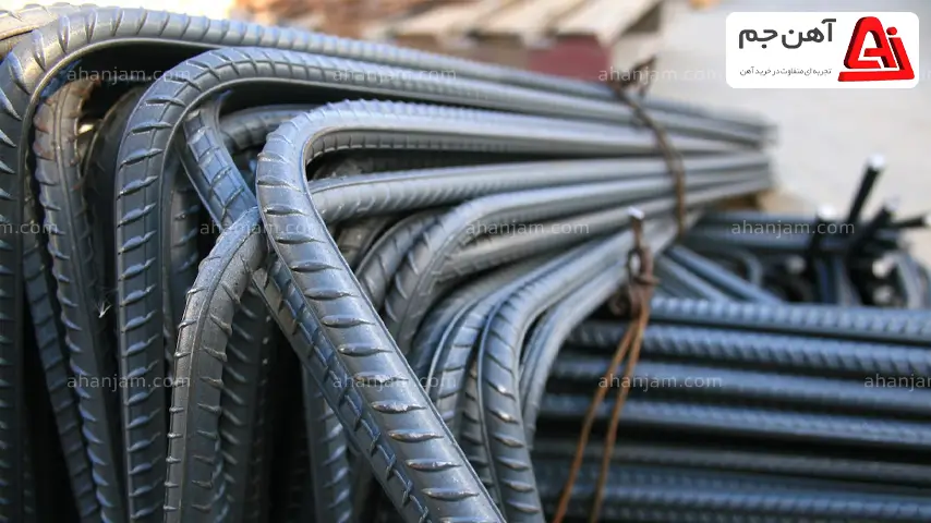 تعداد میلگرد در ستون