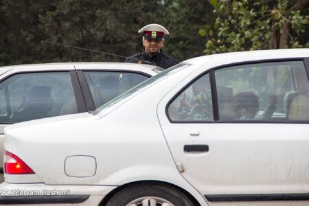 ترافیک سنگین در محور چالوس