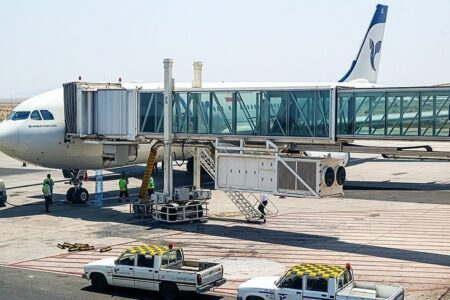 شهر فرودگاهی امام خمینی به شکل ریلی کشور متصل شد