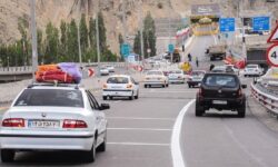 تردد روان در بیشتر محور‌های شمالی