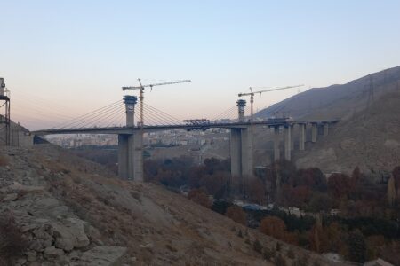 پیشرفت پروژه آزادراه شمالی کرج به ۷۳ درصد رسید