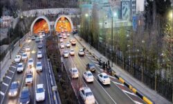 هر دو مسیر تونل رسالت امشب مسدود است