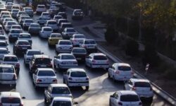 ترافیک سنگین در معابر اصلی تهران