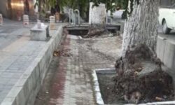 ساماندهی انهار خیابان شریعتی در حال انجام است