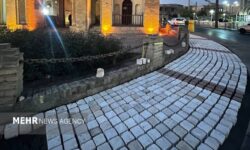طرح سنگ‌فرش و آرام‌سازی میدان ارگ سمنان اجرا شد؛ احیای هویت شهری