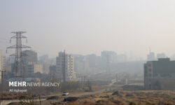 آلودگی هوای استان سمنان در مناطق غربی و همجوار تهران