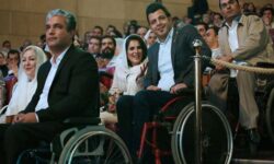 جشن ازدواج ۱۱۴ زوج دارای معلولیت در برج میلاد برگزار شد