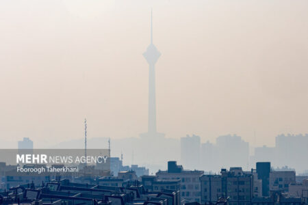 هوای تهران همچنان آلوده و در وضعیت نارنجی است