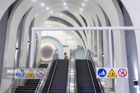 افزایش توان خدمت‌رسانی با اضافه شدن ۱۲ دستگاه پله‌برقی در مترو پایتخت