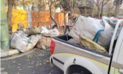 اجرای طرح جمع‌آوری کتفی‌های غیرمجاز در محلات شمال‌غرب تهران