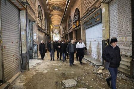 حفاری‌های غیرمجاز زیر بازار بزرگ تهران؛ دستور ایمن‌سازی فوری