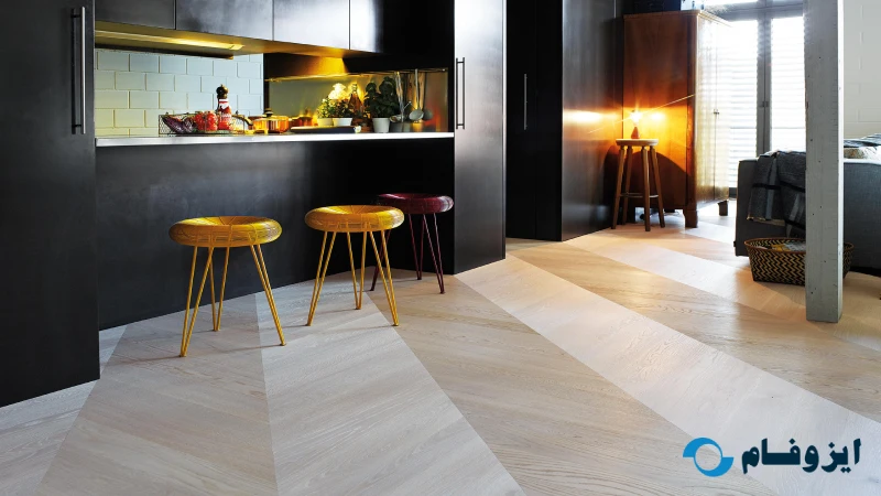 نصب پارکت جناغی