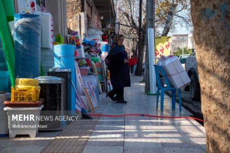 اجرای طرح ساماندهی سد معبر اصناف؛ از میدان ولیعصر (عج) تا متروی جهاد