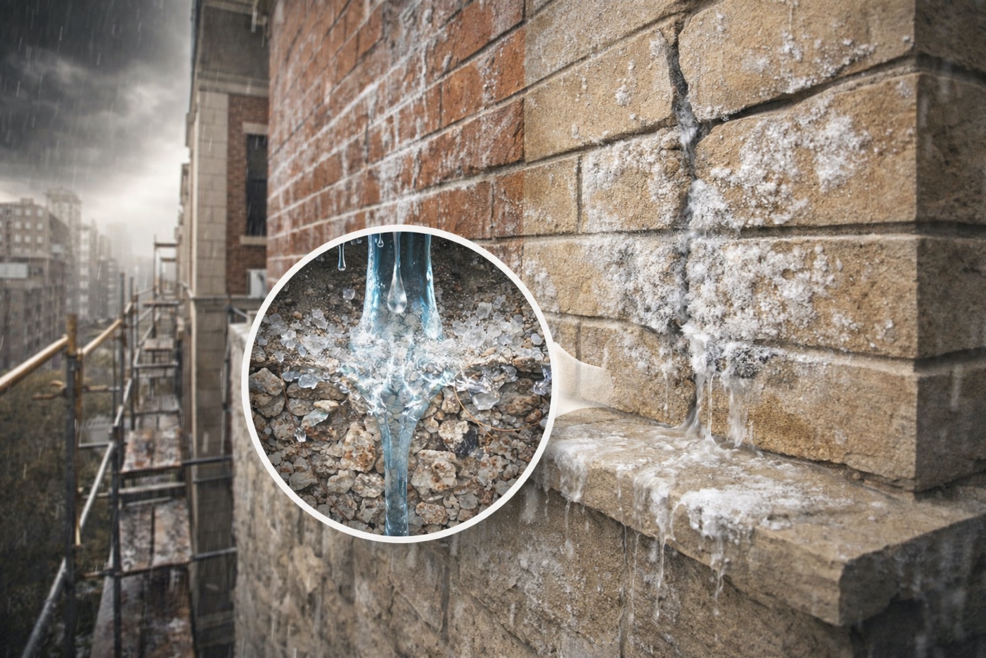 شوره‌زدگی چیست و چرا روی نما ظاهر می‌شود؟