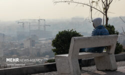 هوای تهران در وضعیت نارنجی و آلوده است