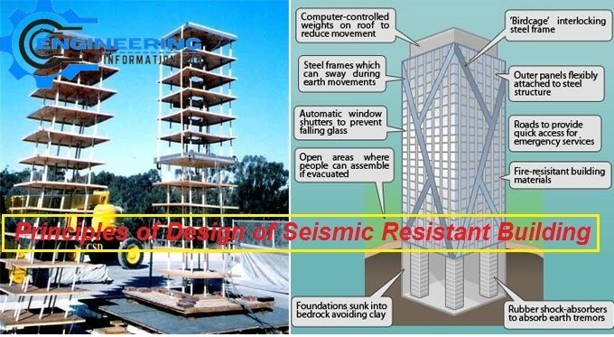 نقشه اصول طراحی ساختمانهای مقاوم در برابر زلزله