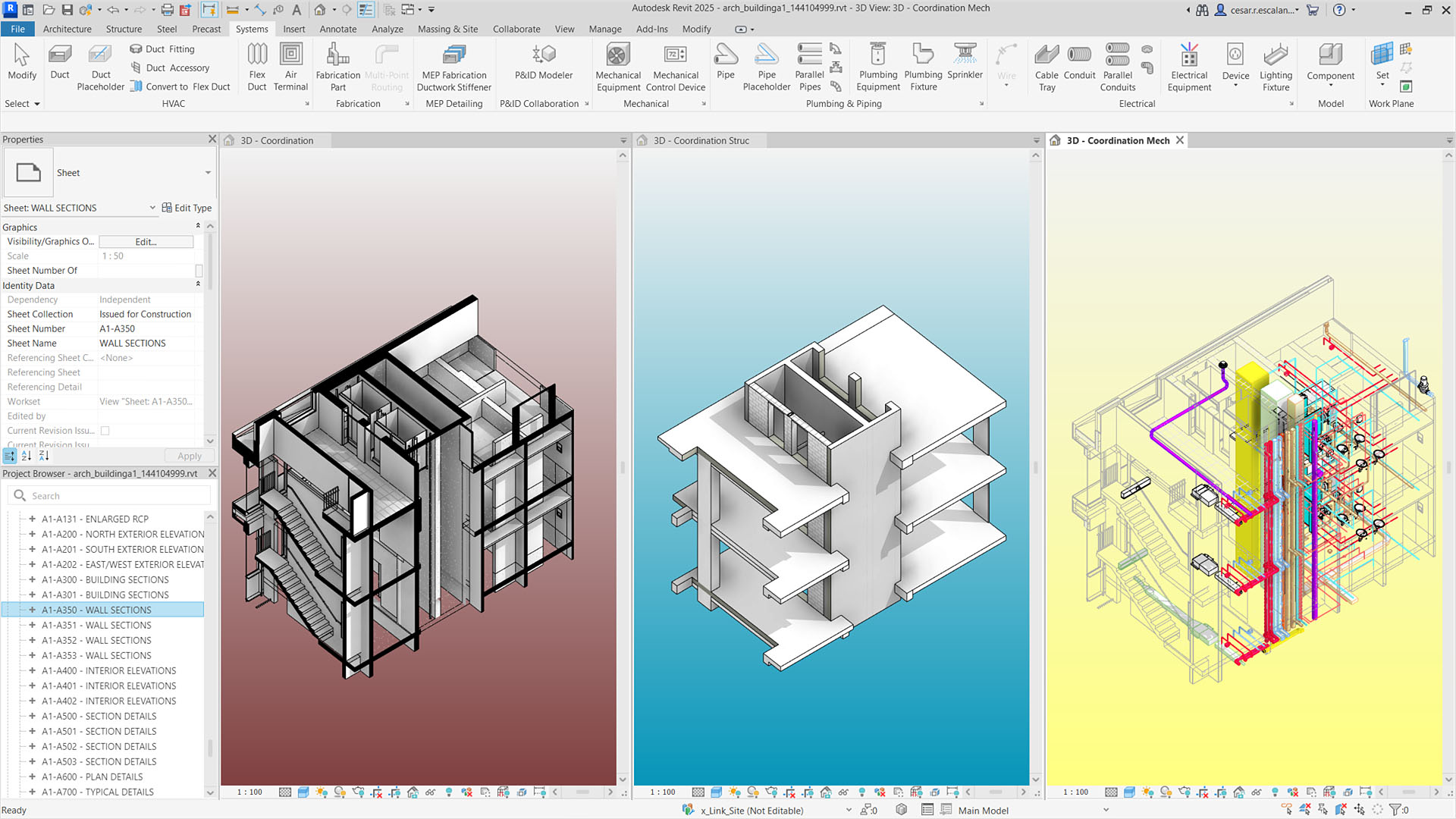 ویژگی‌های کلیدی Autodesk Revit 2025