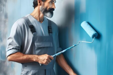 آموزش اجرای رنگ‌آمیزی حرفه‌ای در ساختمان