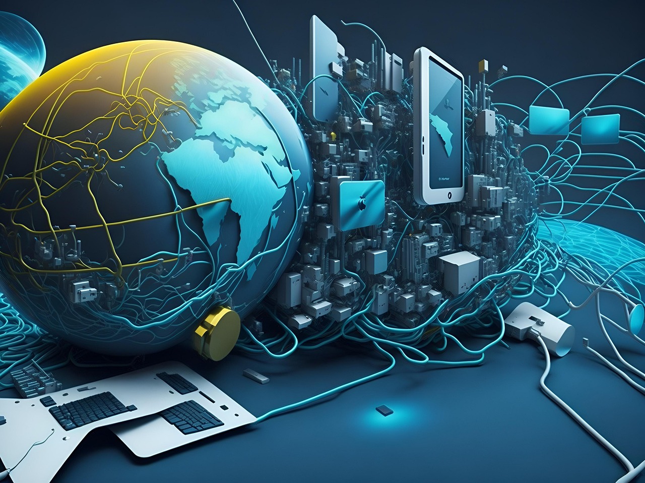 نقشه امنیتی لایه‌های مختلف در سیستم IoT ساختمانی